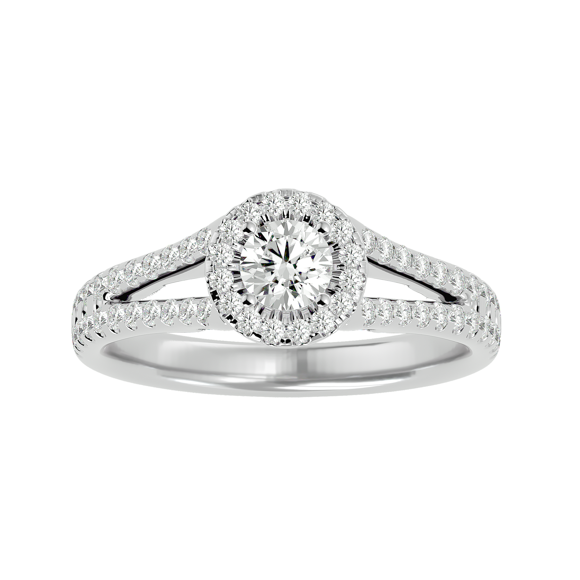 Mason Diamond Halo Ring