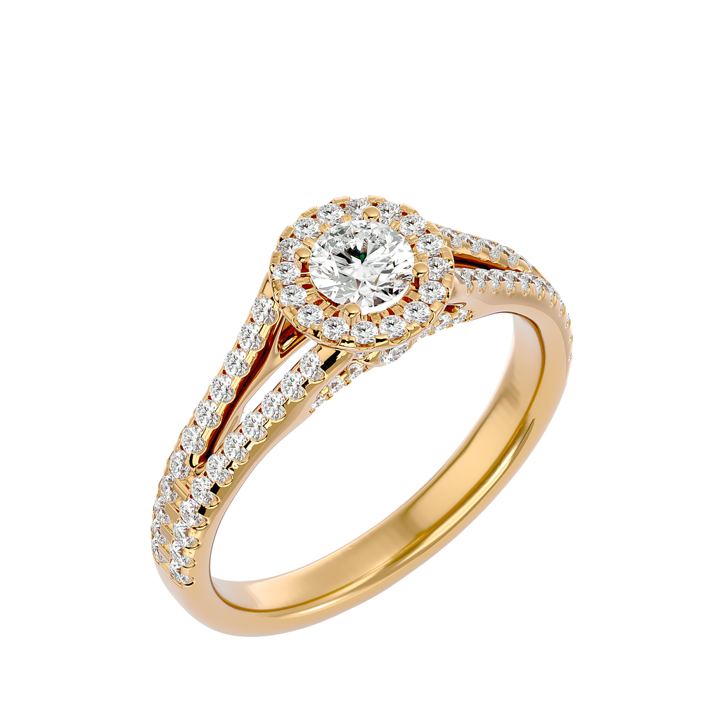 Mason Diamond Halo Ring