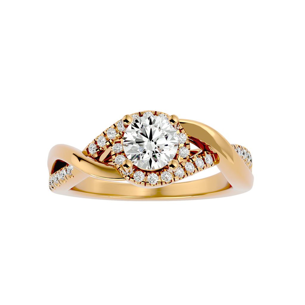 Ophelia Diamond Halo Ring