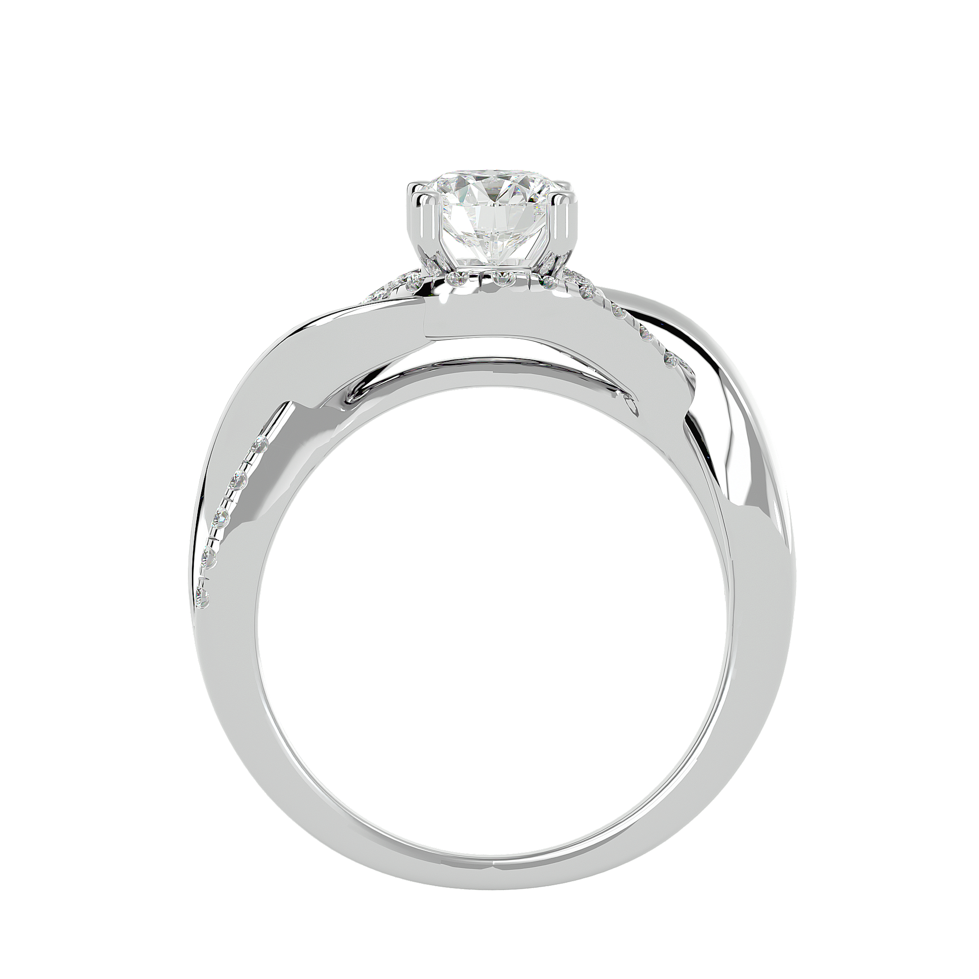 Ophelia Diamond Halo Ring