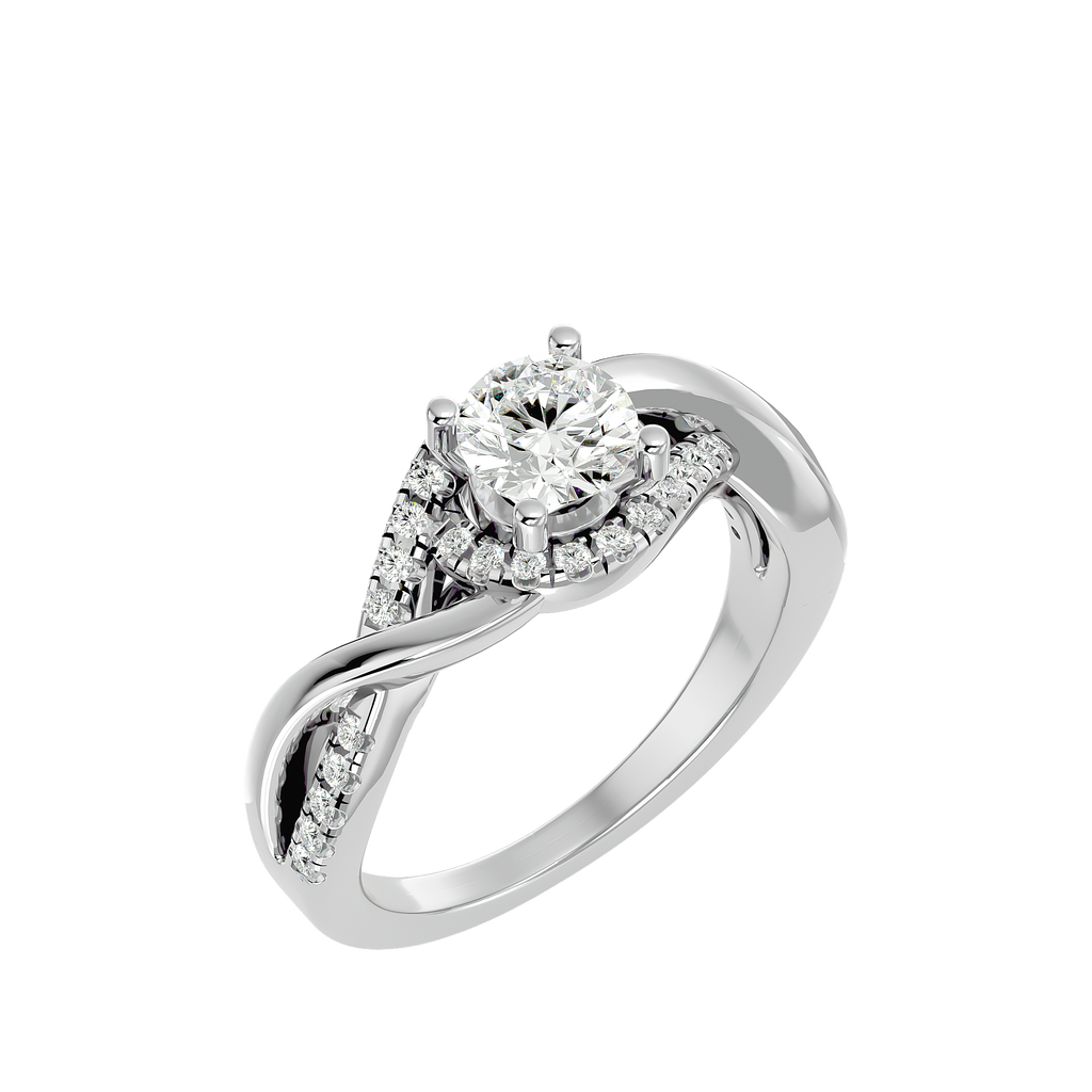 Ophelia Diamond Halo Ring