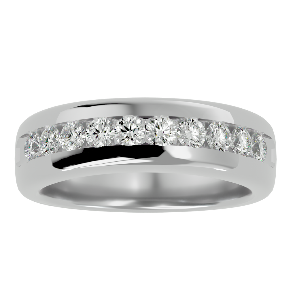 Marvel Diamond Mens Studded Ring
