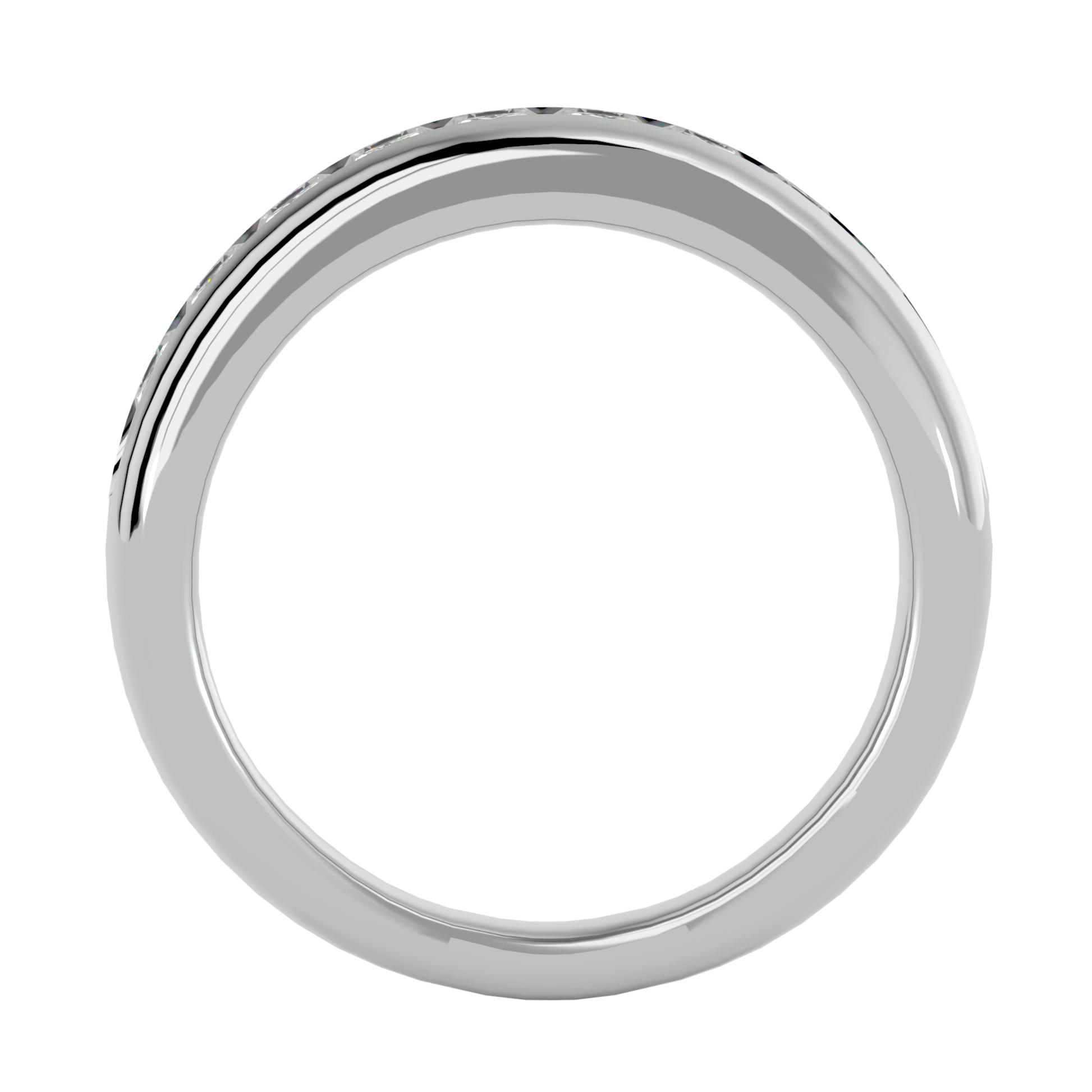 Marvel Diamond Mens Studded Ring