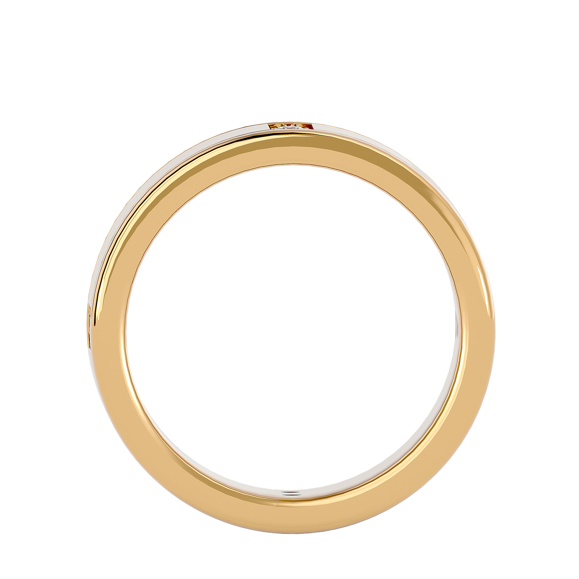 Madeline Diamond Mens Studded Ring