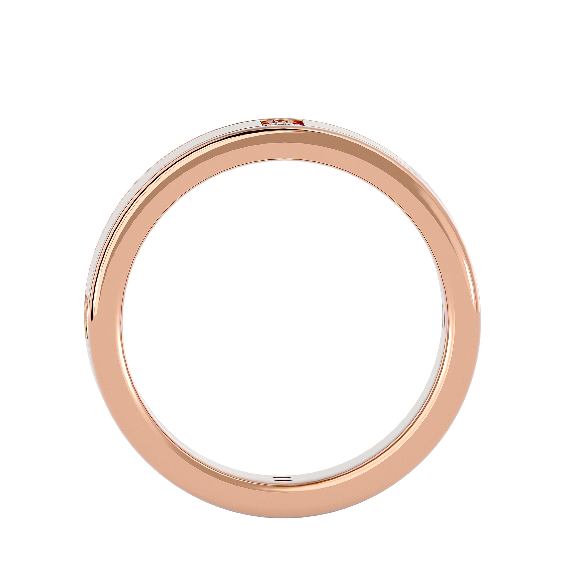 Madeline Diamond Mens Studded Ring