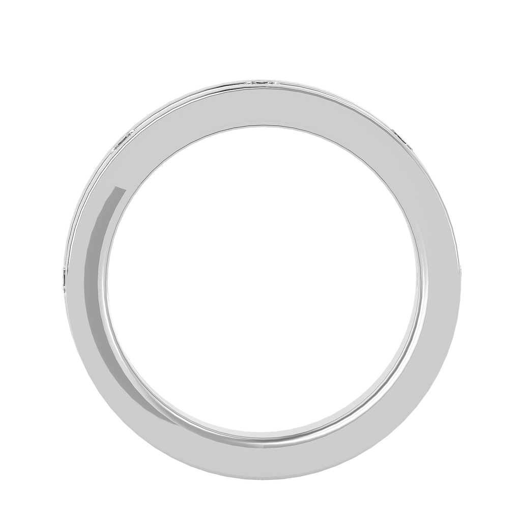 Ava Diamond Mens Studded Ring