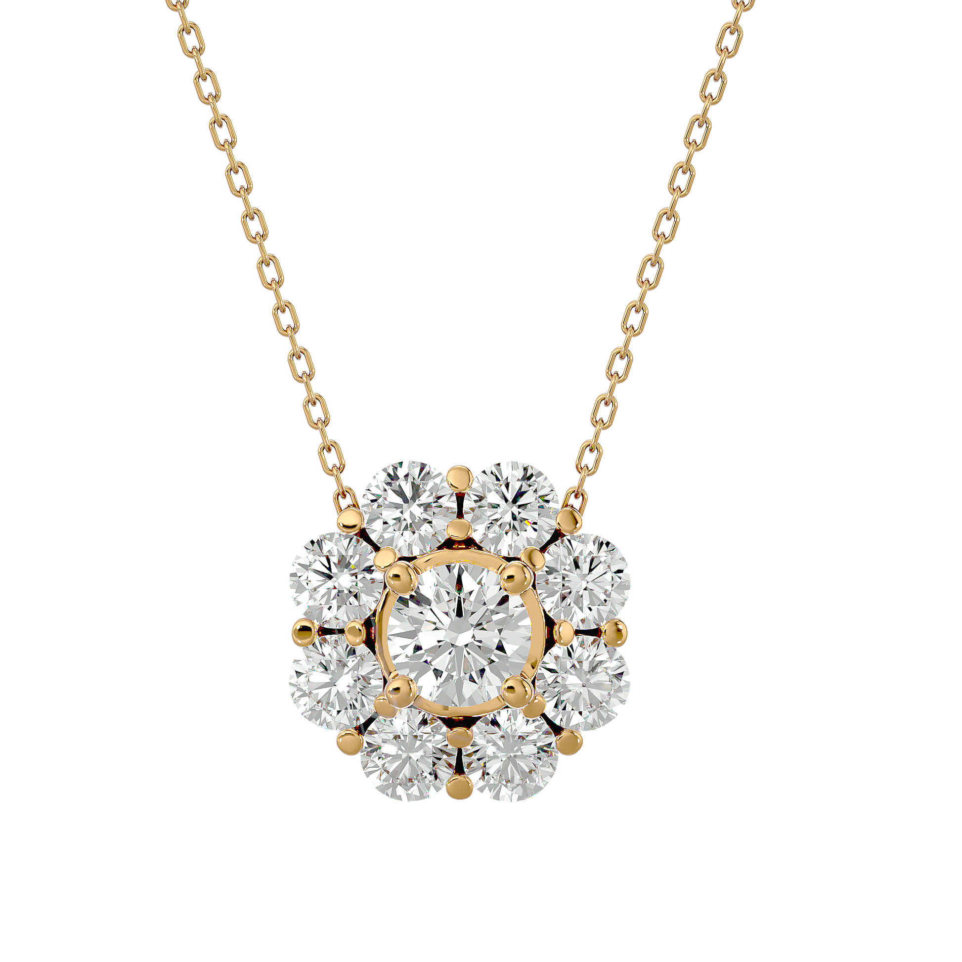 Iris Diamond  Ladies Pendant