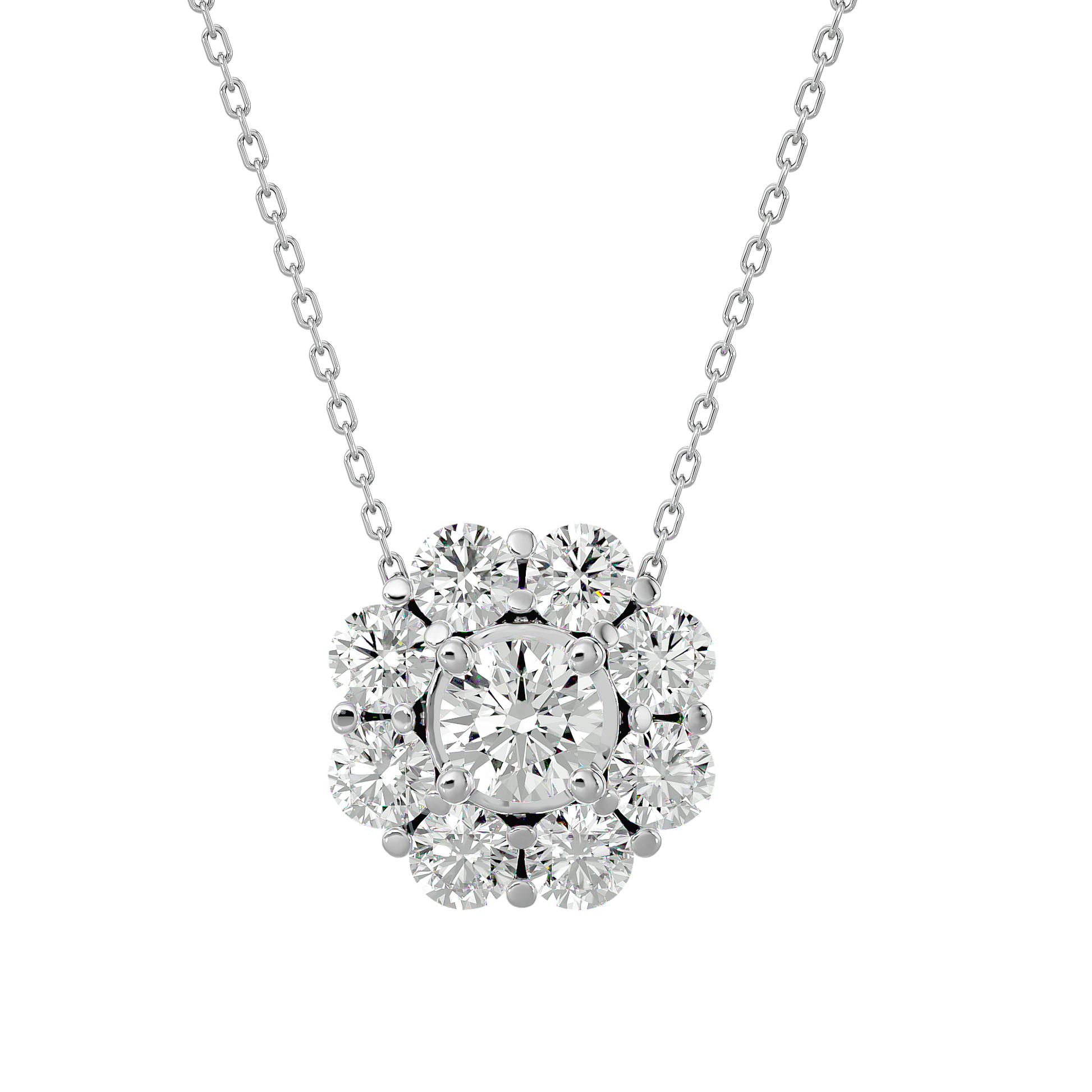 Iris Diamond  Ladies Pendant