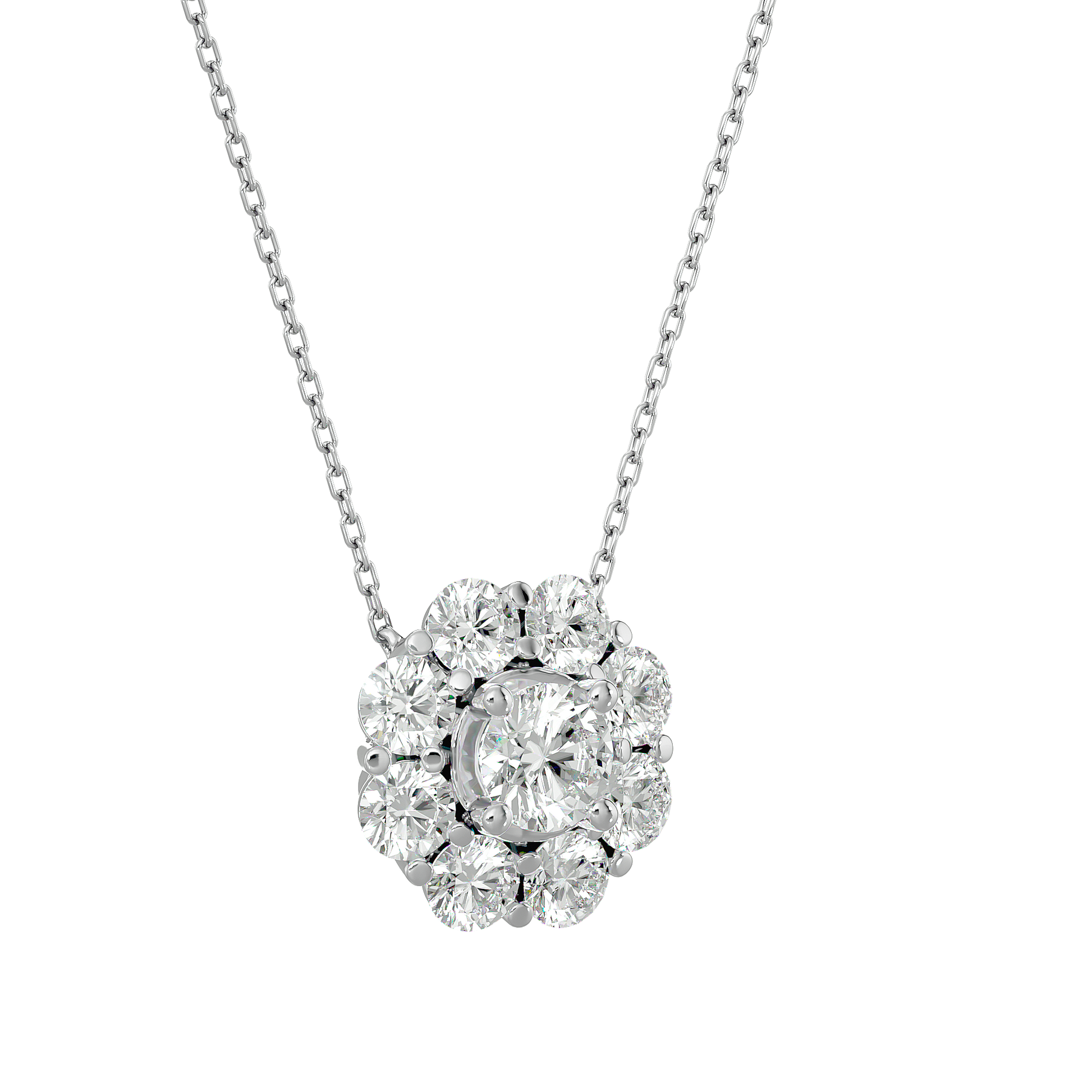 Iris Diamond  Ladies Pendant