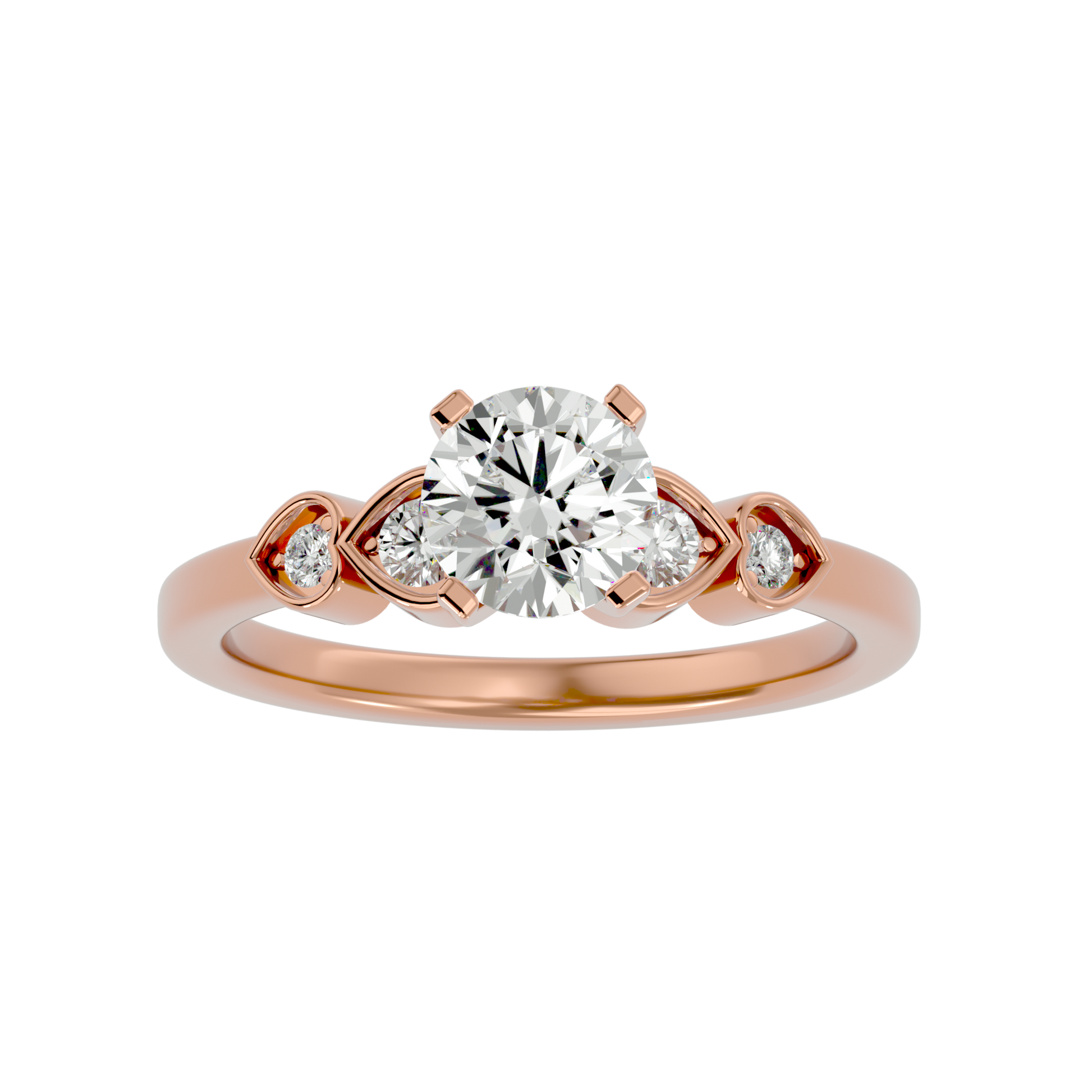 Hazel Diamond Solitaire Ring