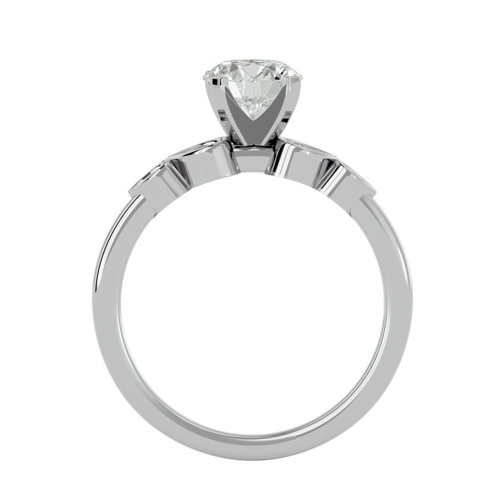 Hazel Diamond Solitaire Ring