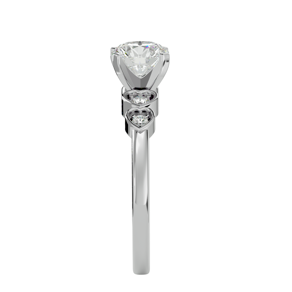 Hazel Diamond Solitaire Ring