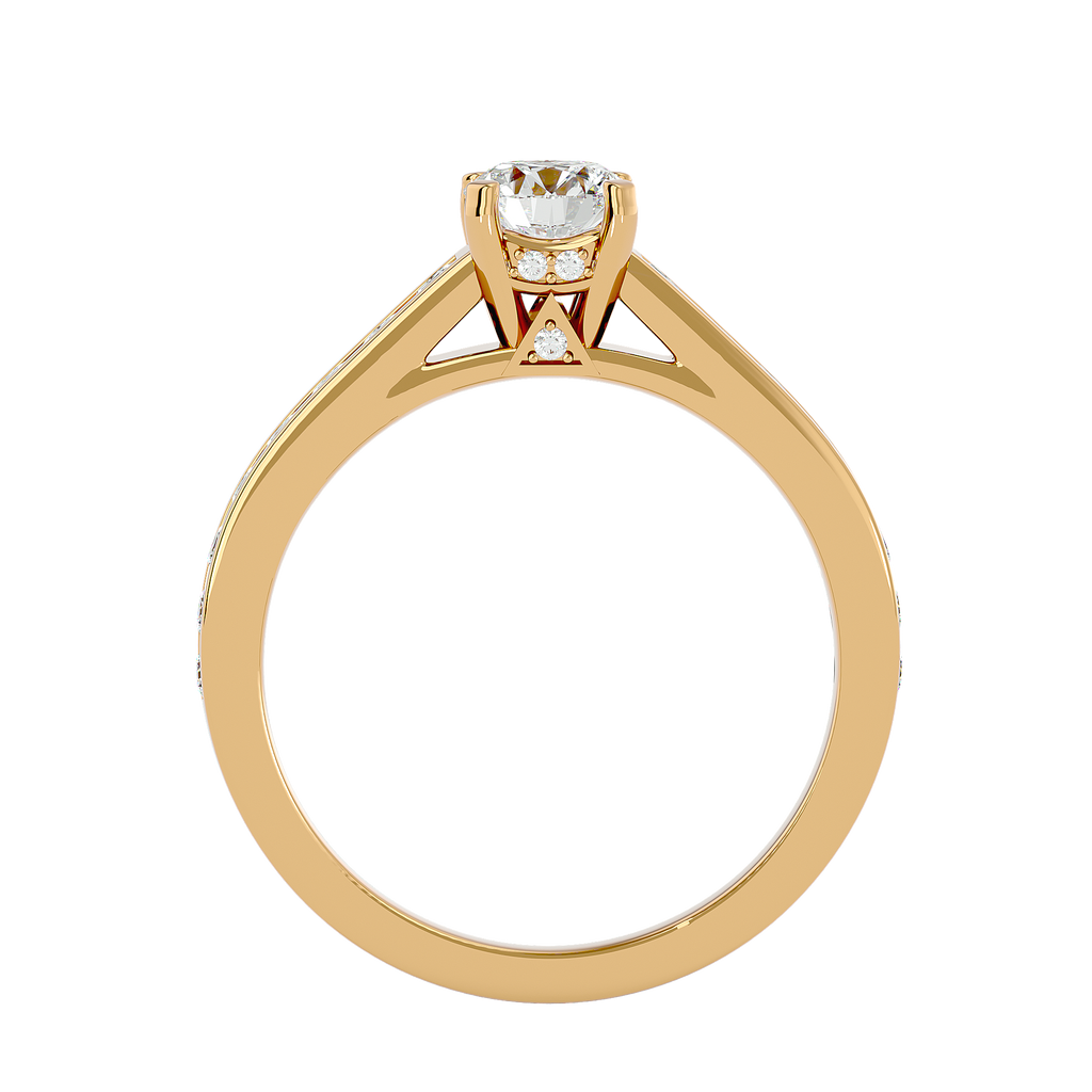 Skylar Lab Grown Diamond Solitaire Ring – Bold, Elegant & Ethical