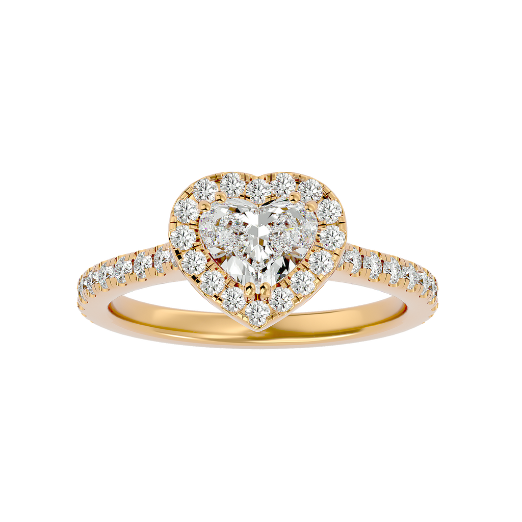 Ezra Diamond Halo Ring