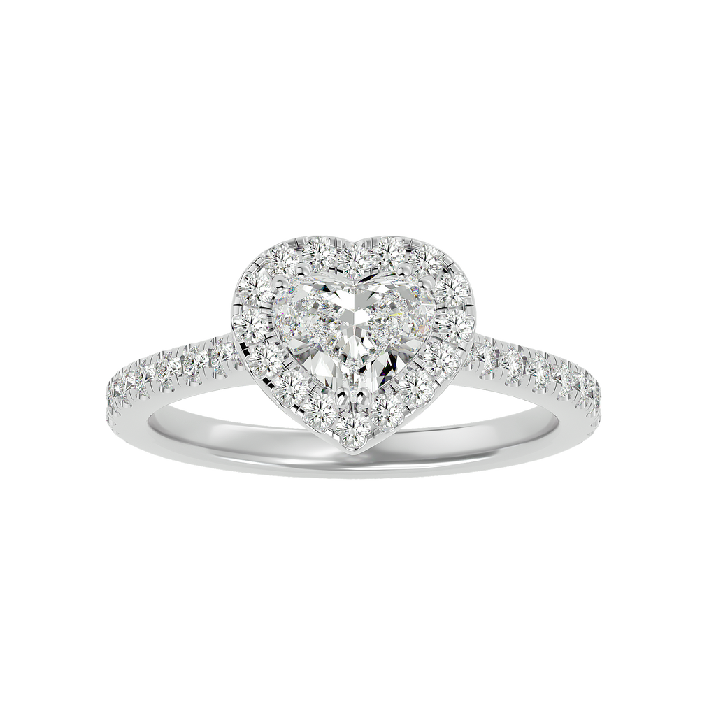 Ezra Diamond Halo Ring