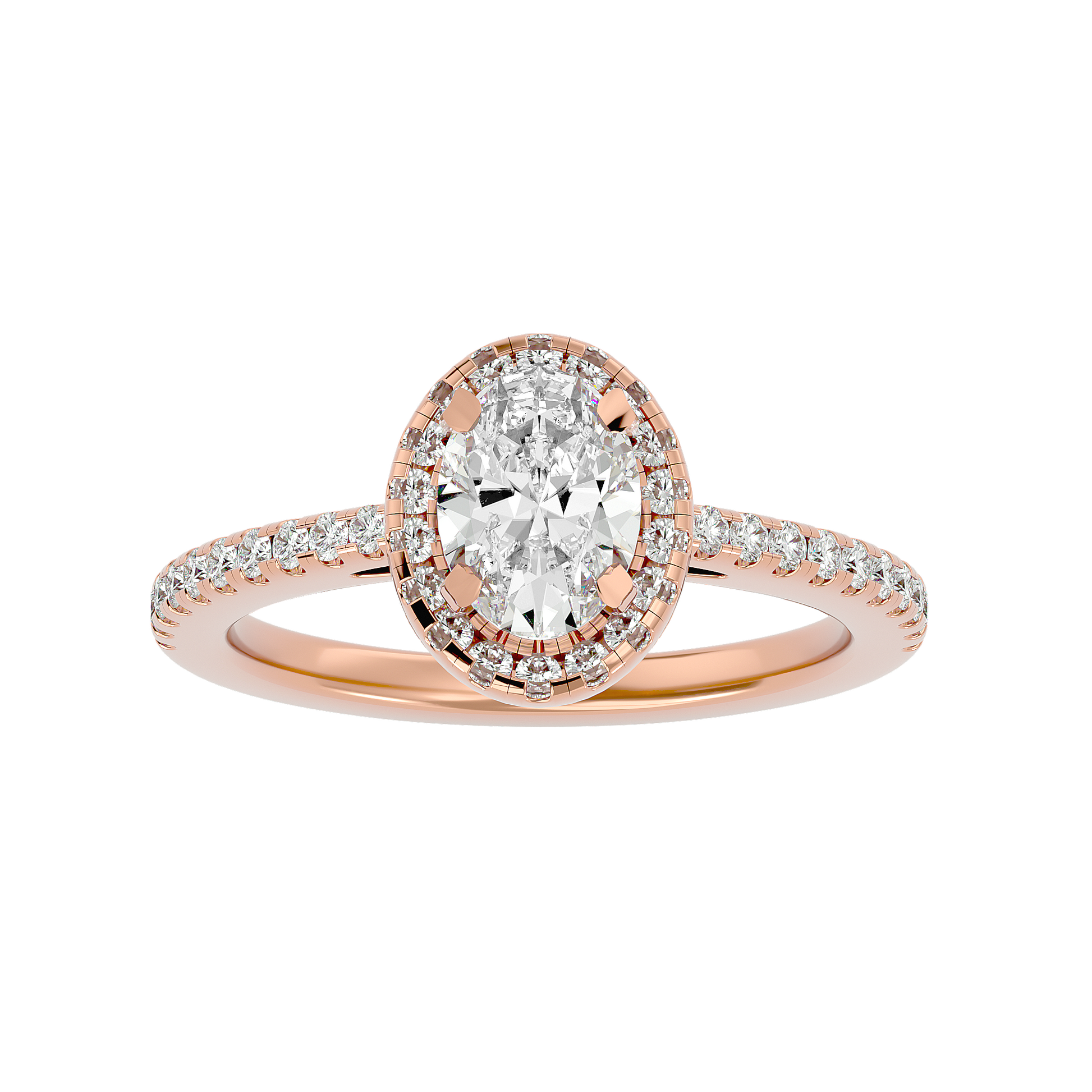 Eloise Diamond Halo Ring