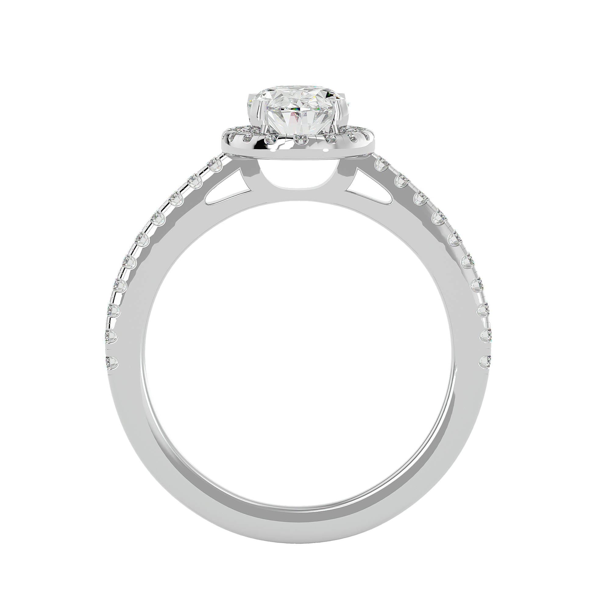Eloise Diamond Halo Ring