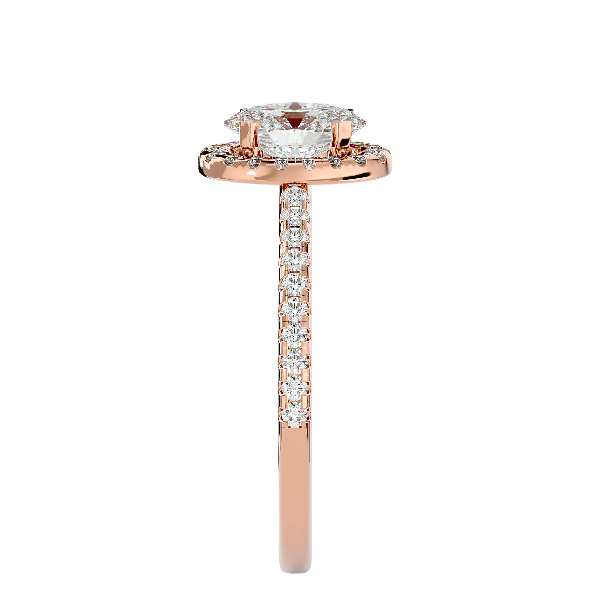 Eloise Diamond Halo Ring