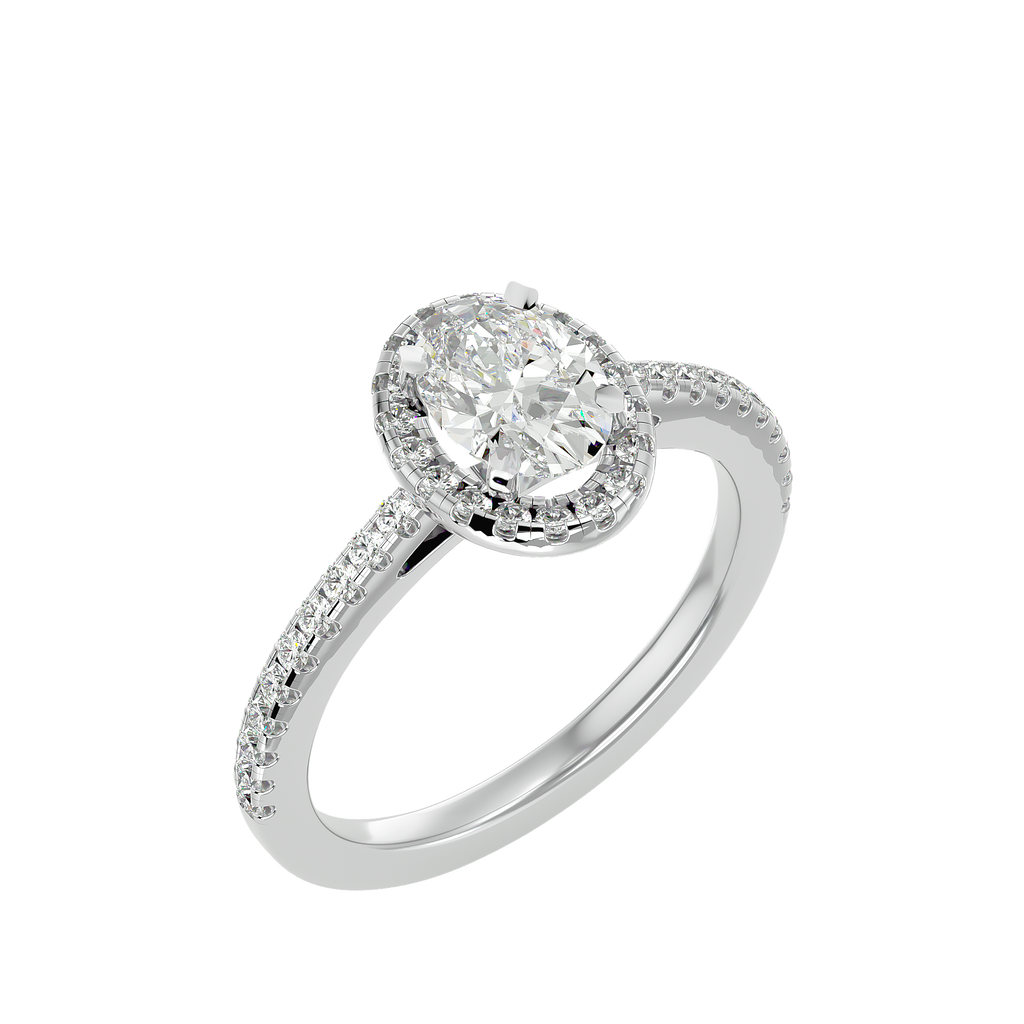 Eloise Diamond Halo Ring