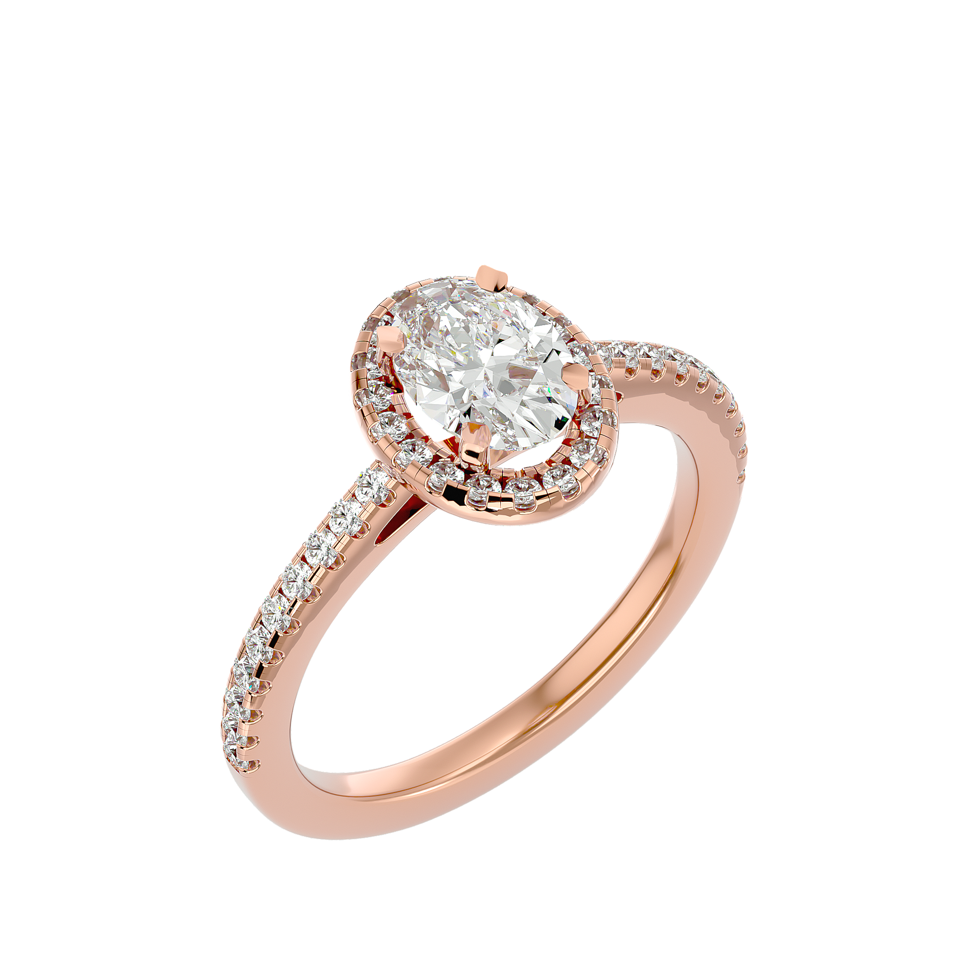 Eloise Diamond Halo Ring