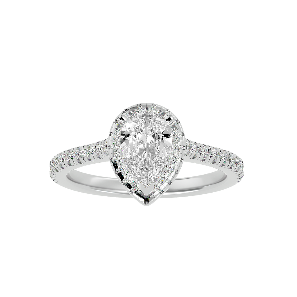 Rumi Diamond Halo Ring