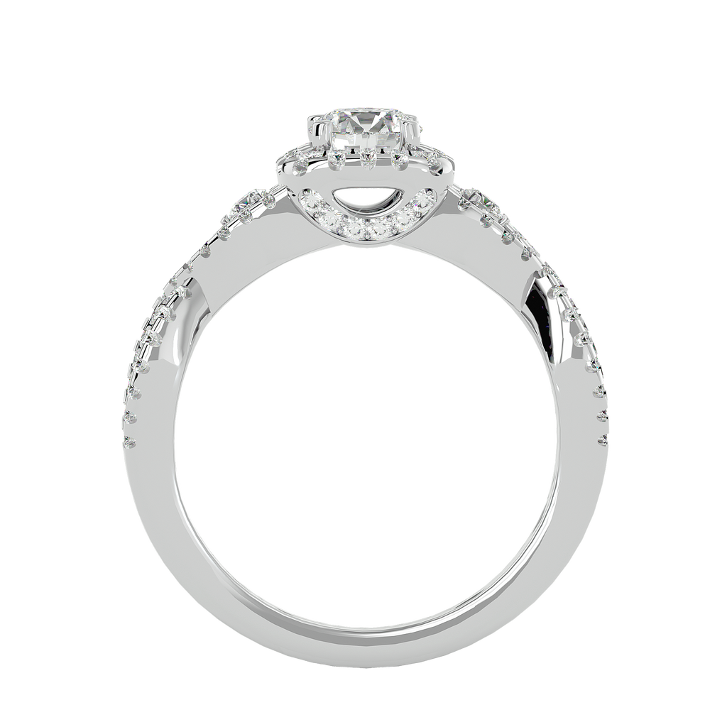 Victoria Diamond Halo Ring