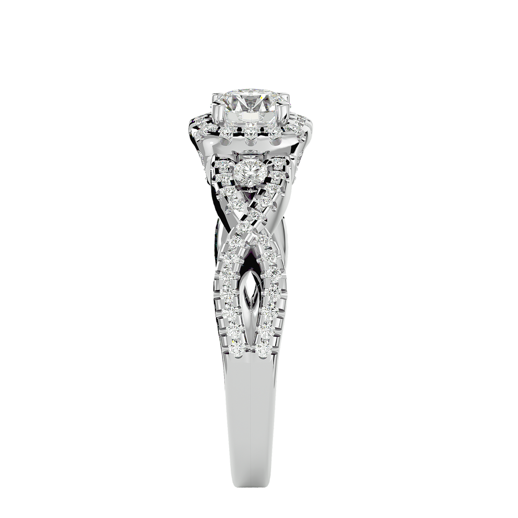Victoria Diamond Halo Ring