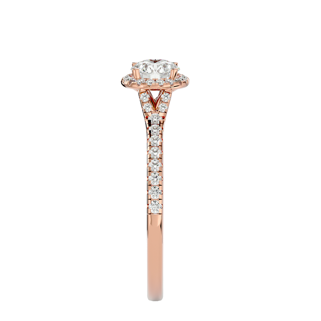 Noah Diamond Halo Ring