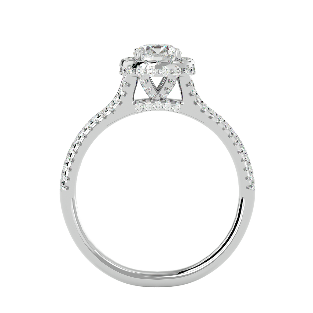 Zoey Diamond Halo Ring