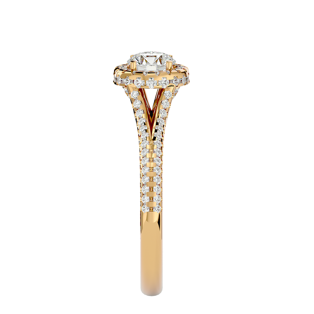 Zoey Diamond Halo Ring