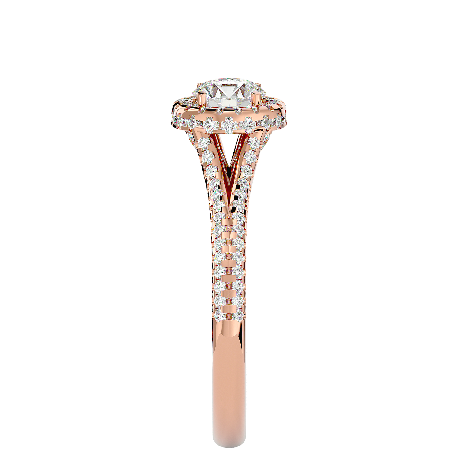 Zoey Diamond Halo Ring