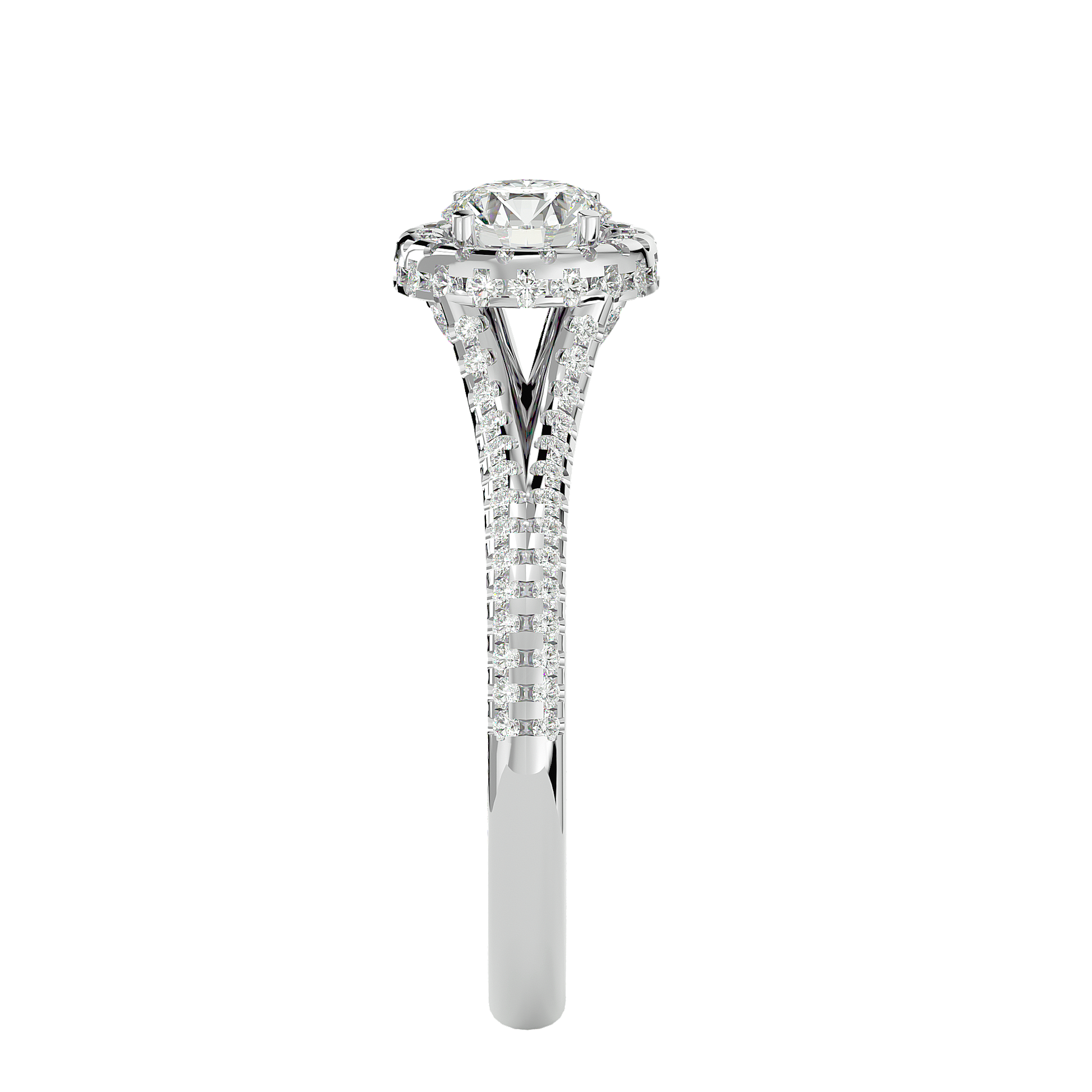 Zoey Diamond Halo Ring