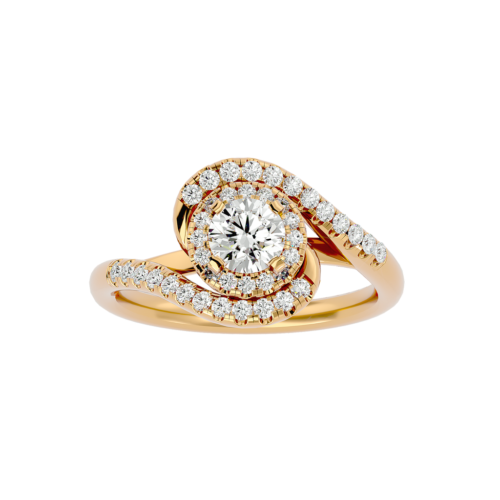 Natalie Diamond Halo Ring