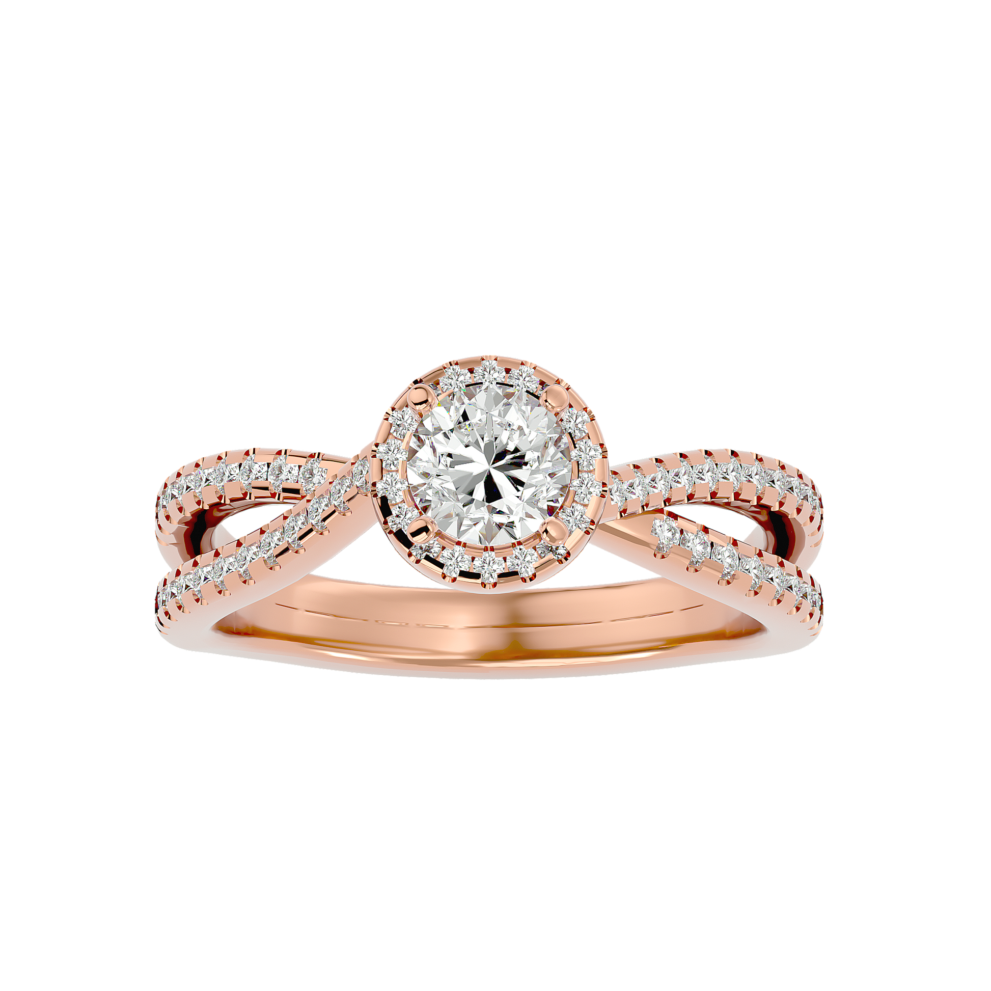 Mira Diamond Halo Ring