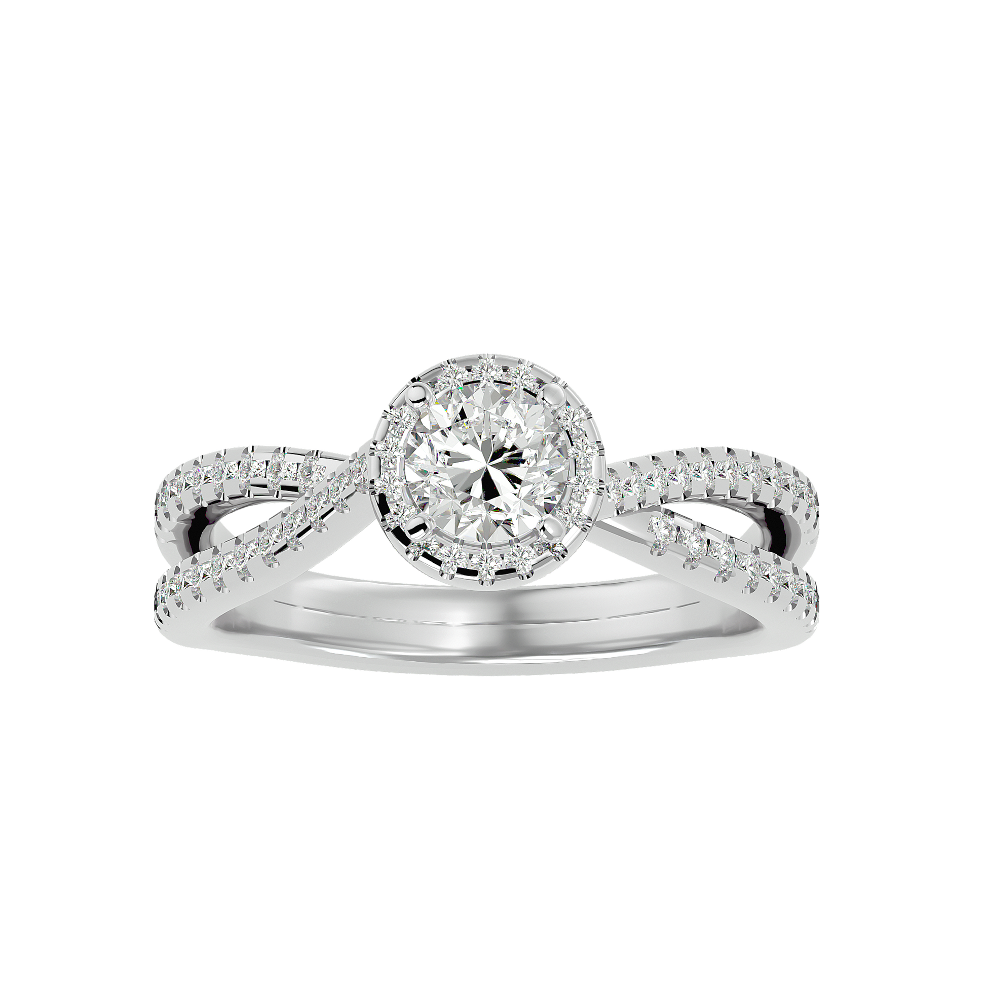 Mira Diamond Halo Ring