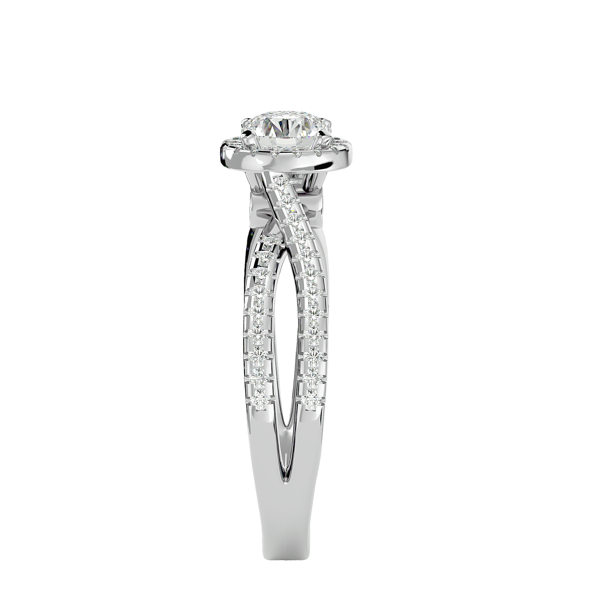 Mira Diamond Halo Ring