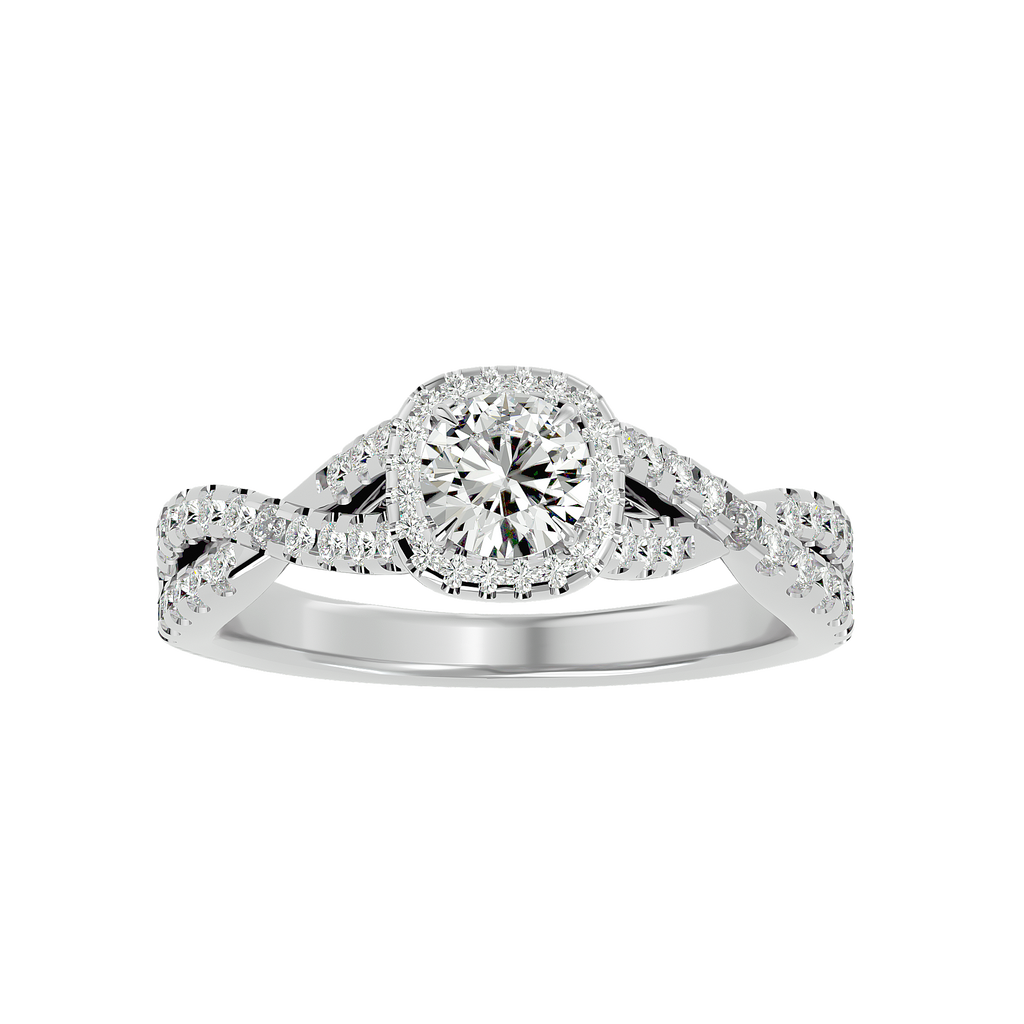Mireille Diamond Halo Ring