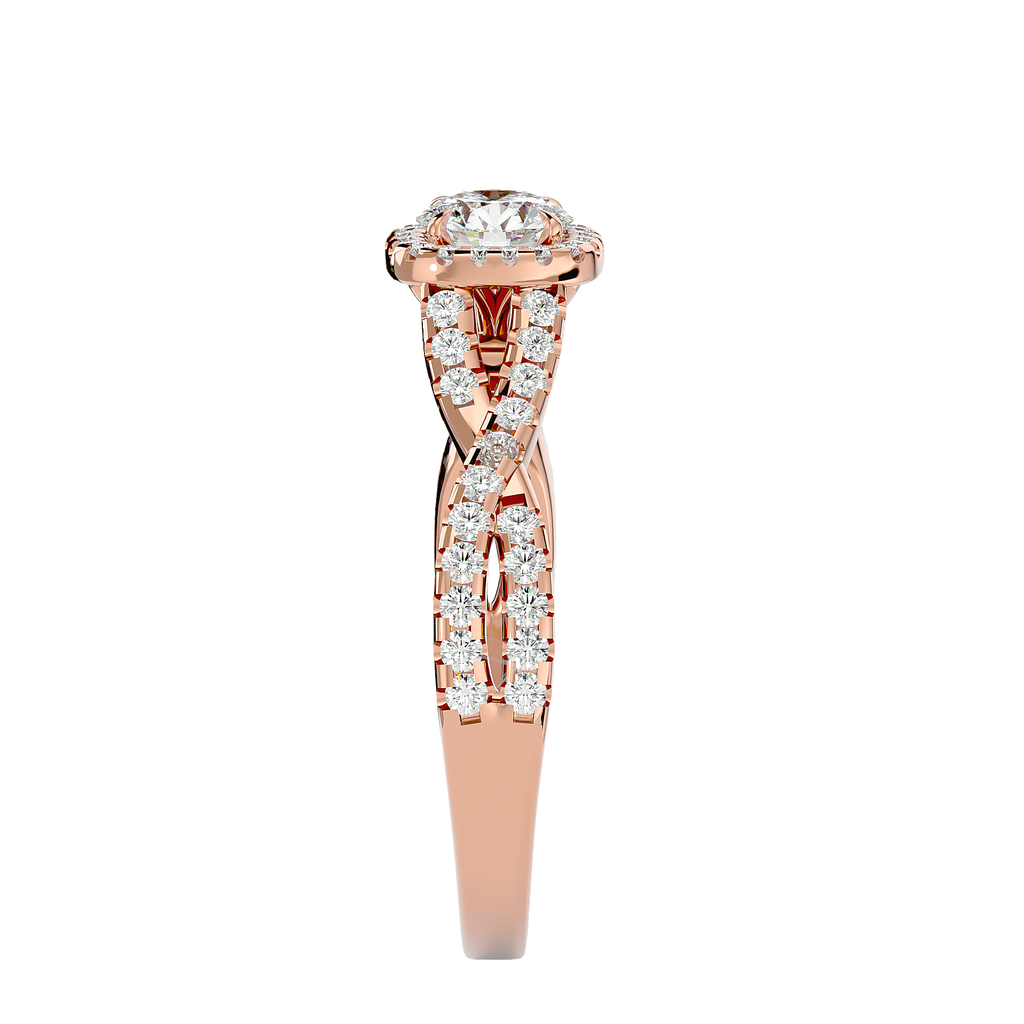 Mireille Diamond Halo Ring