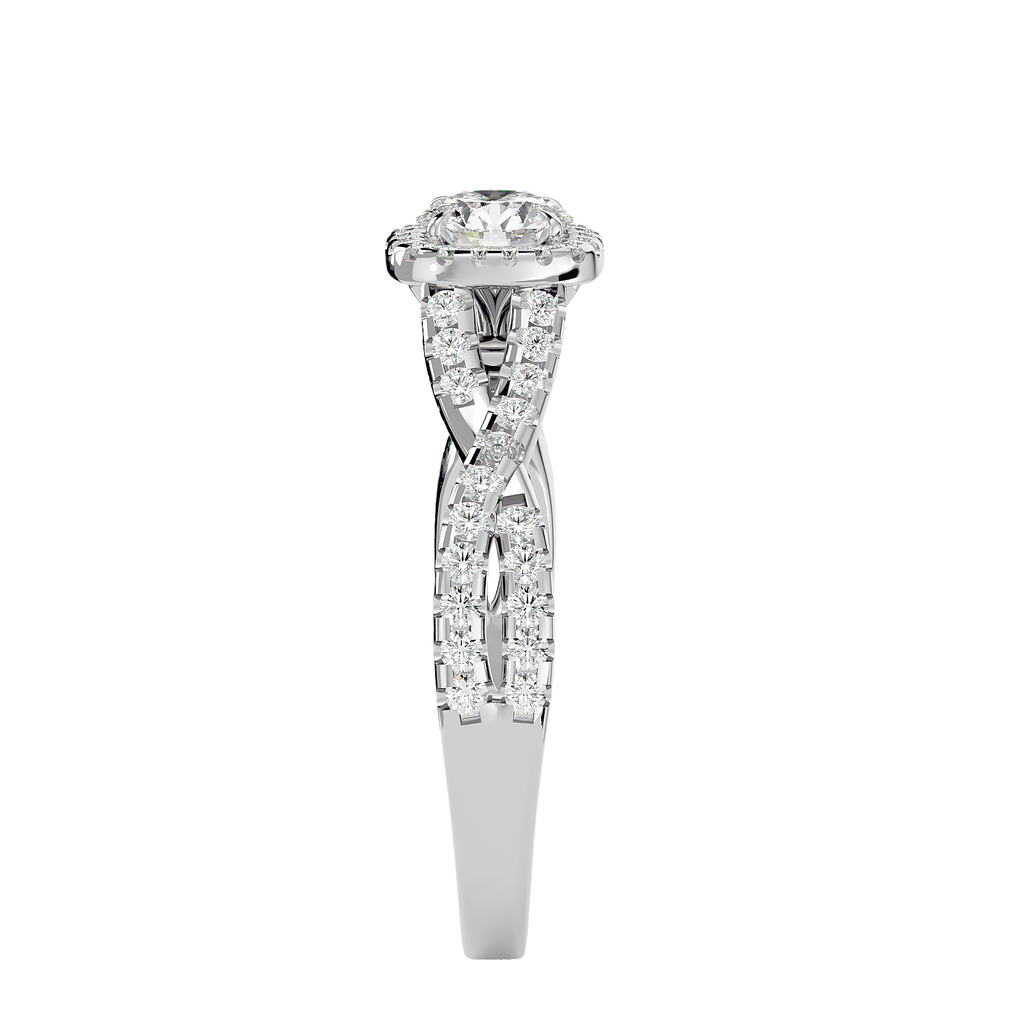 Mireille Diamond Halo Ring