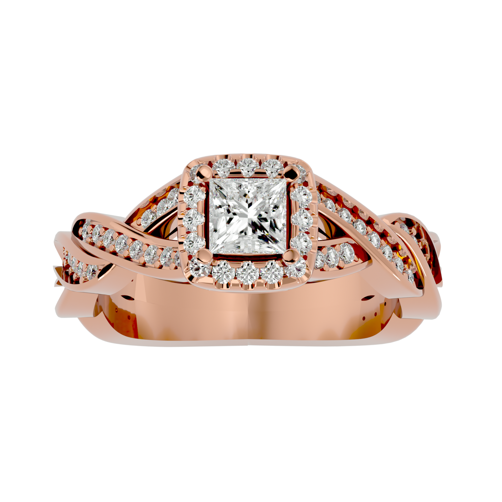 Rayne Diamond Halo Ring