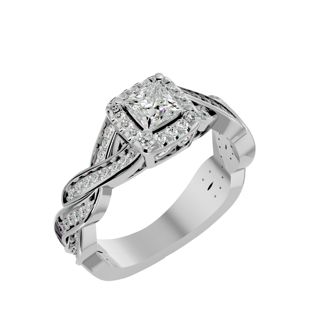 Rayne Diamond Halo Ring