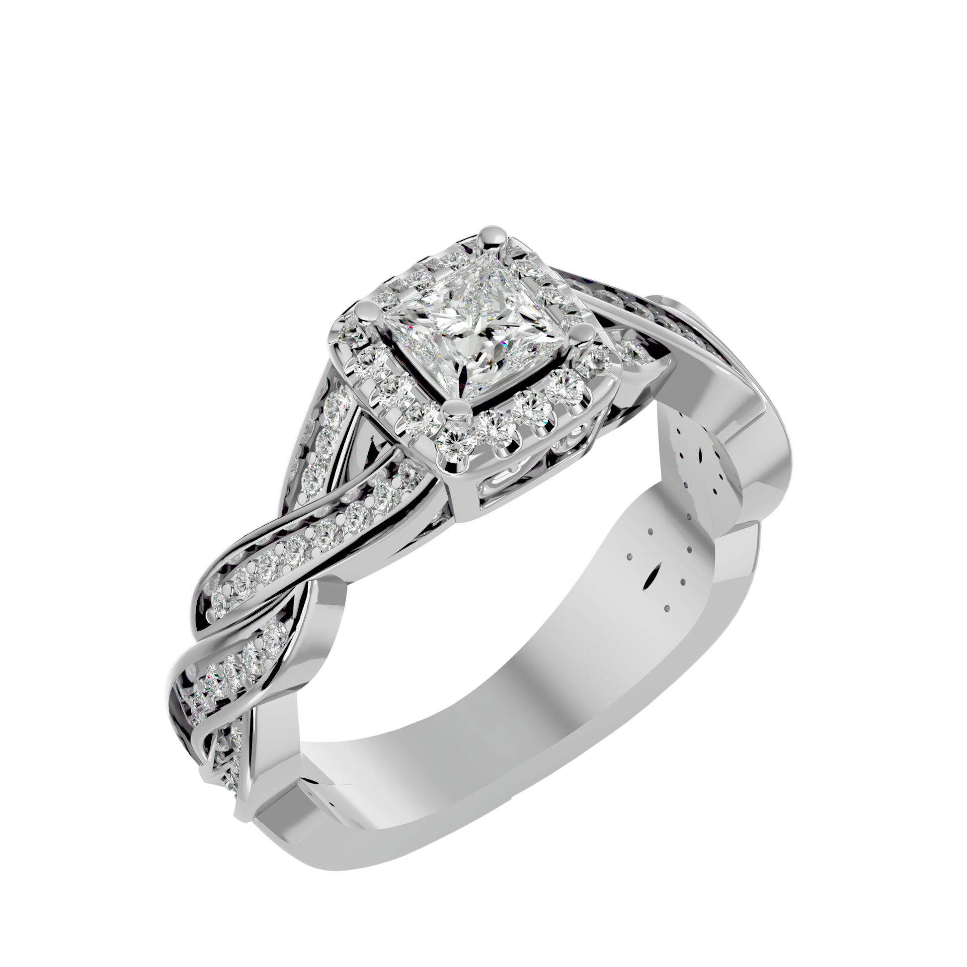 Rayne Diamond Halo Ring