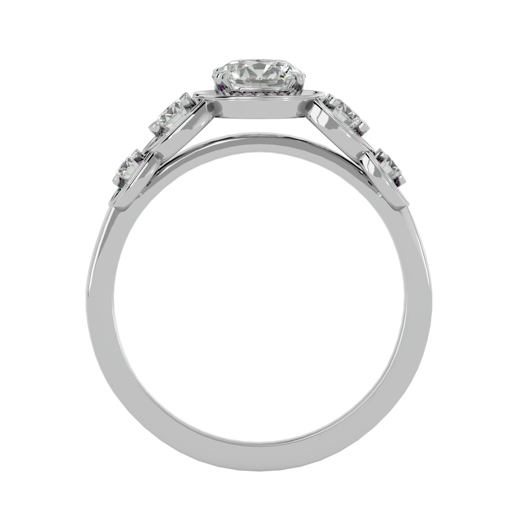 Lailah Diamond Halo Ring