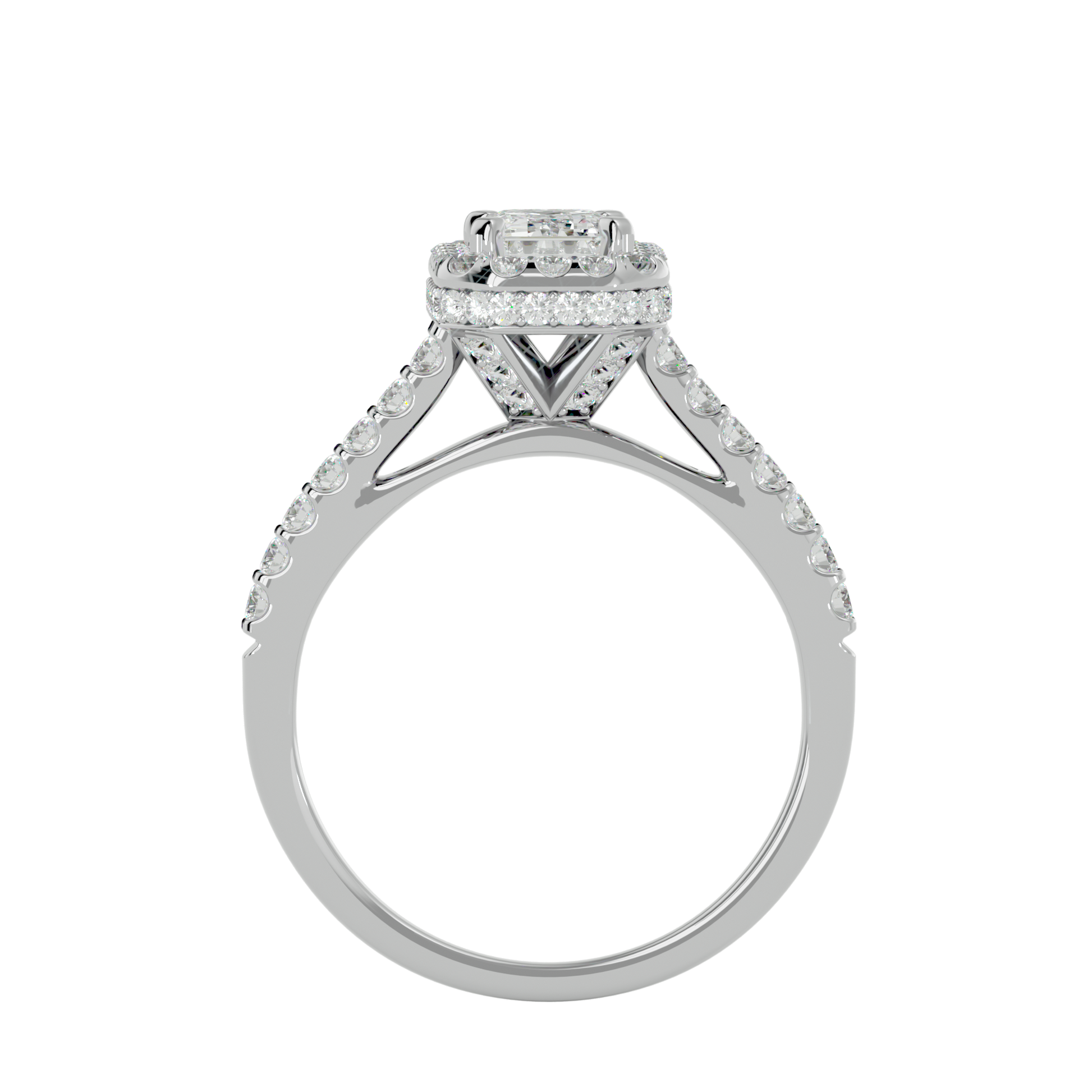 Amayah Diamond Halo Ring