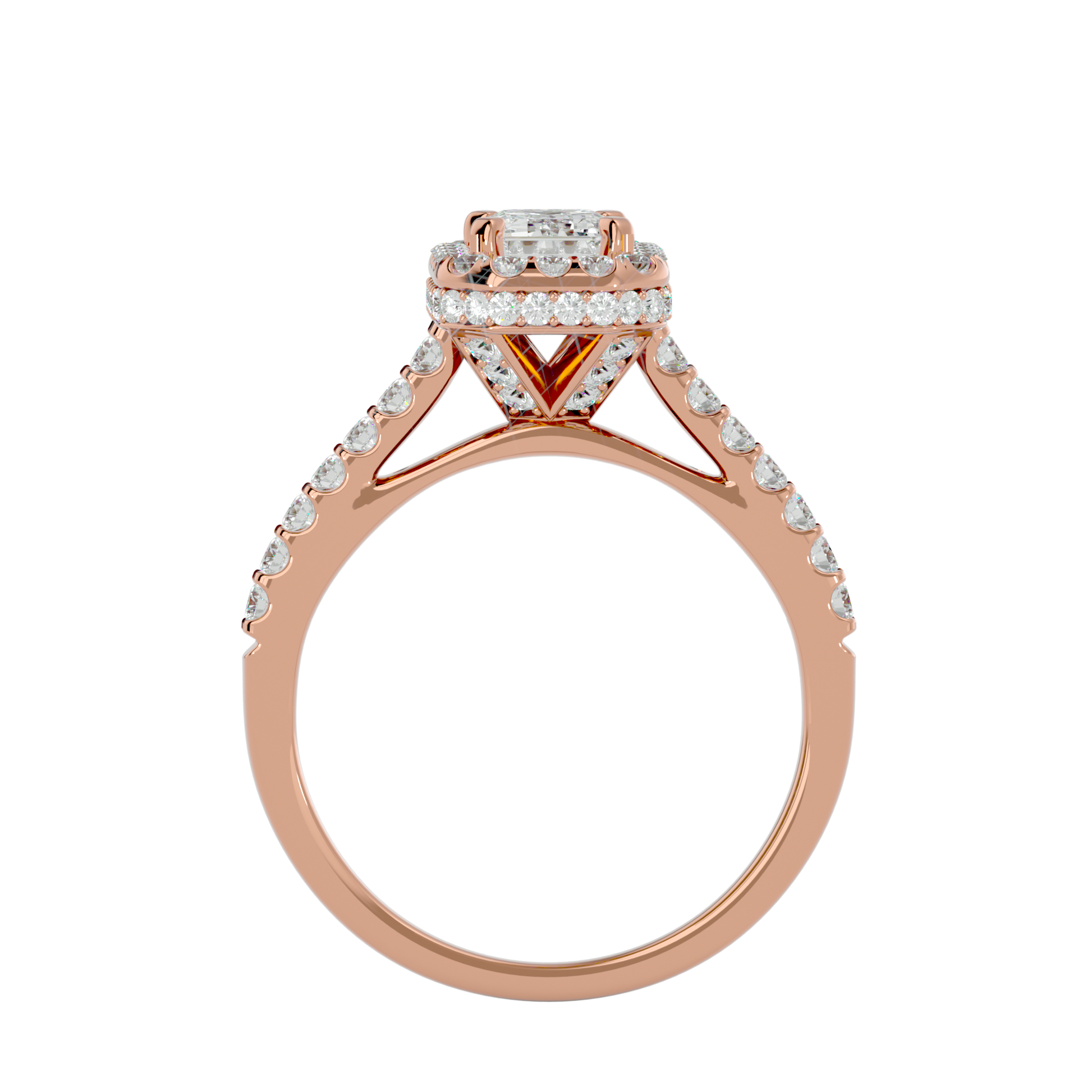 Amayah Diamond Halo Ring