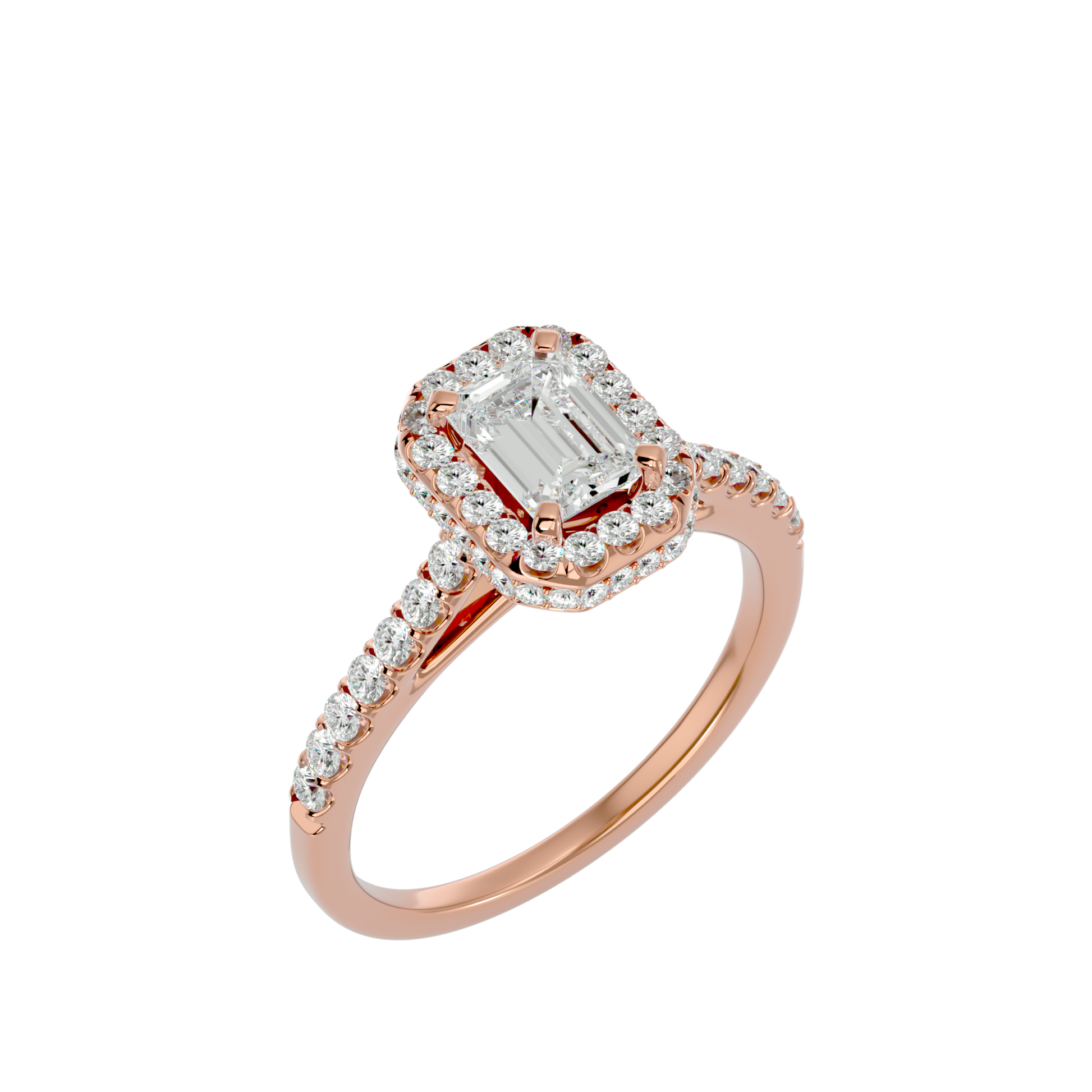 Amayah Diamond Halo Ring