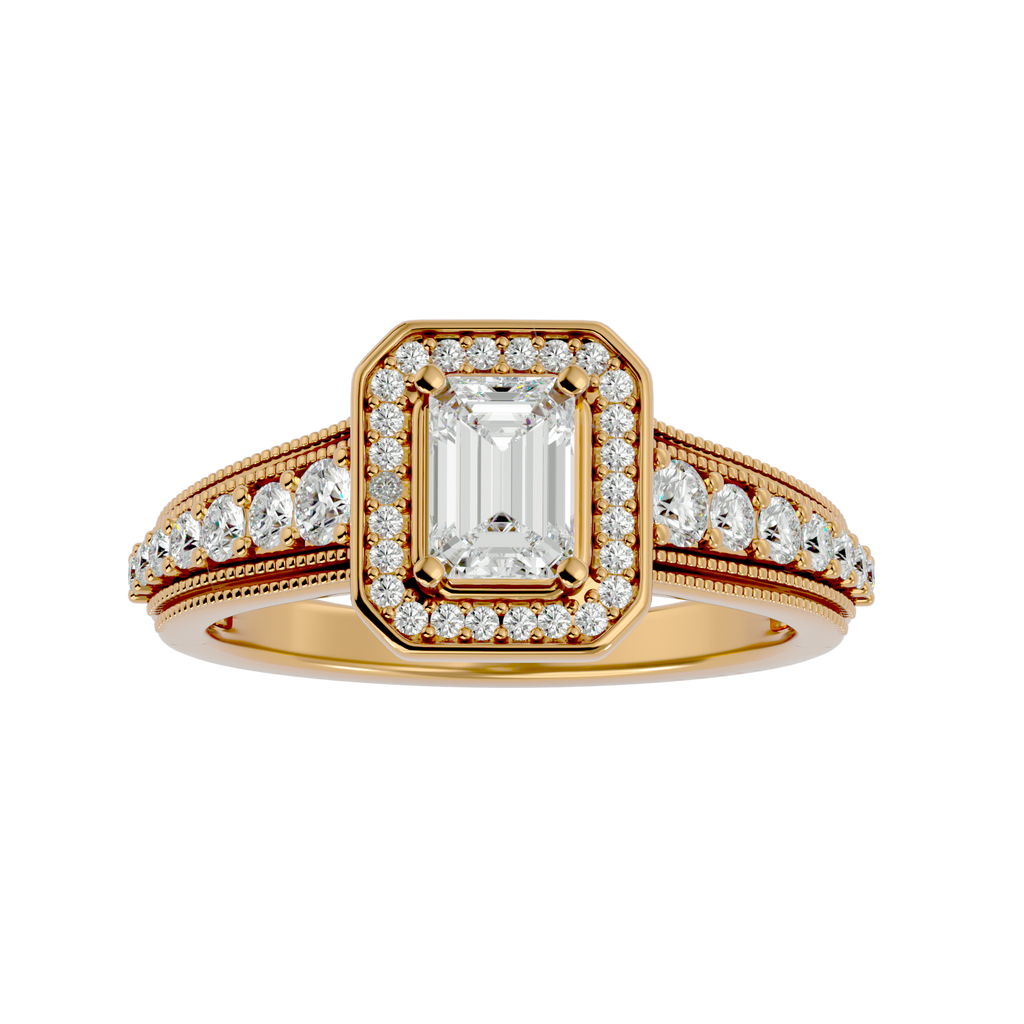 Nora Diamond Halo Ring