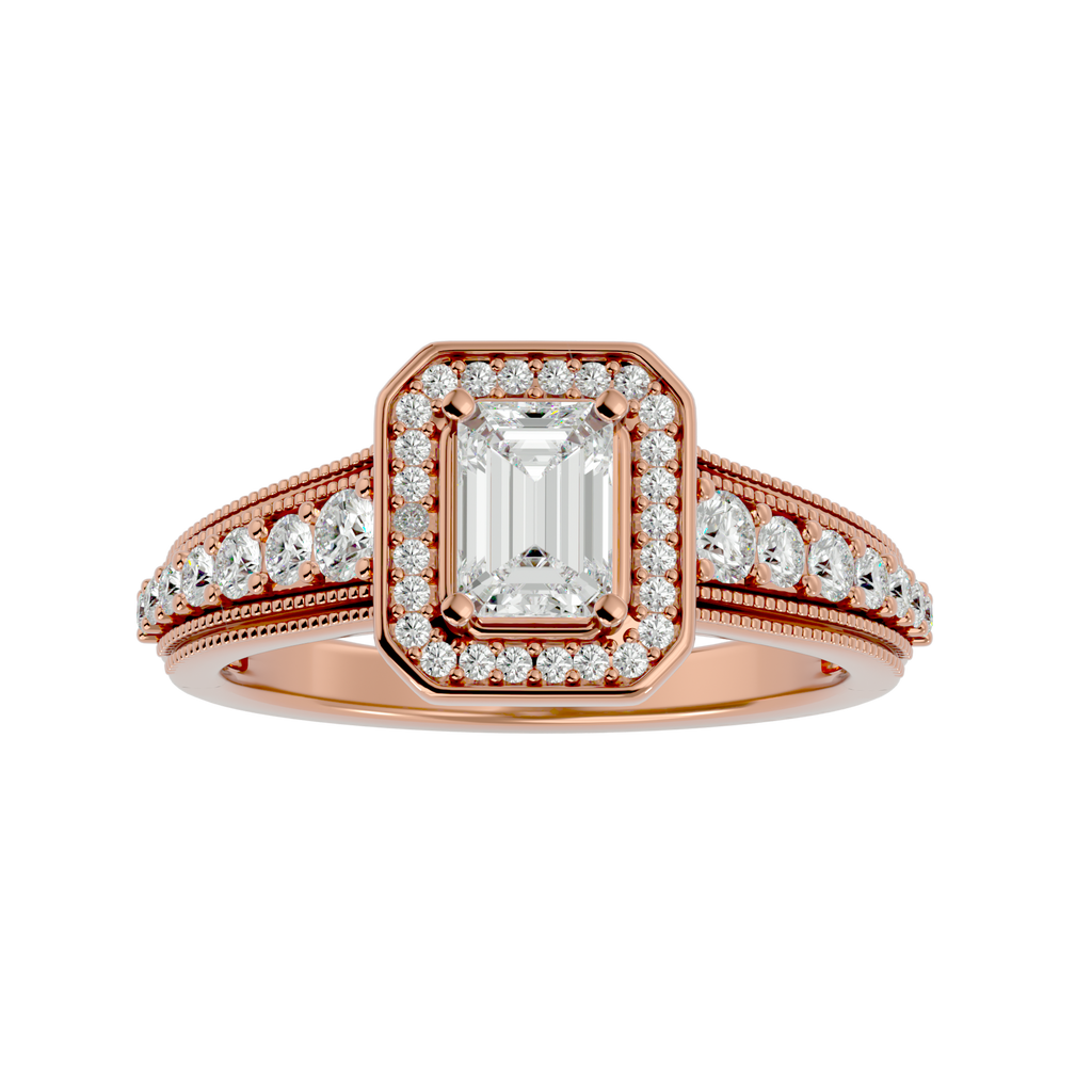 Nora Diamond Halo Ring