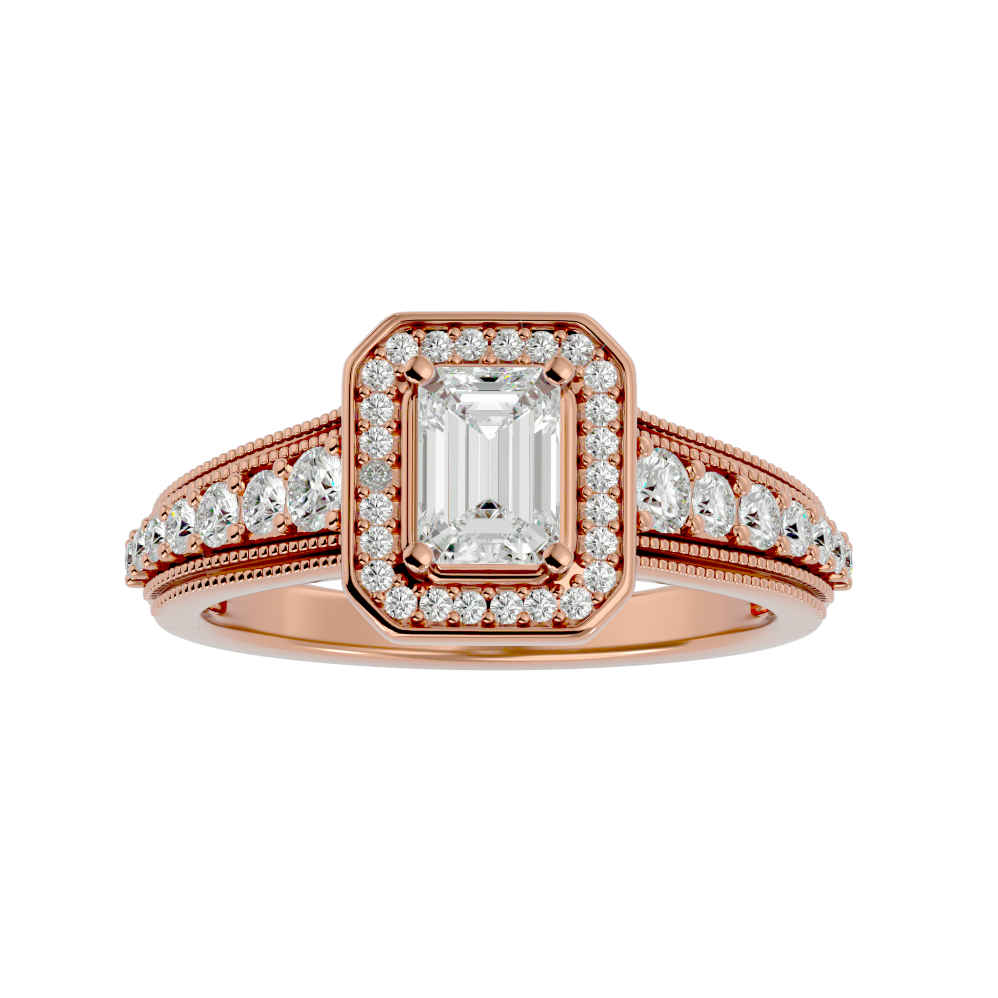 Nora Diamond Halo Ring