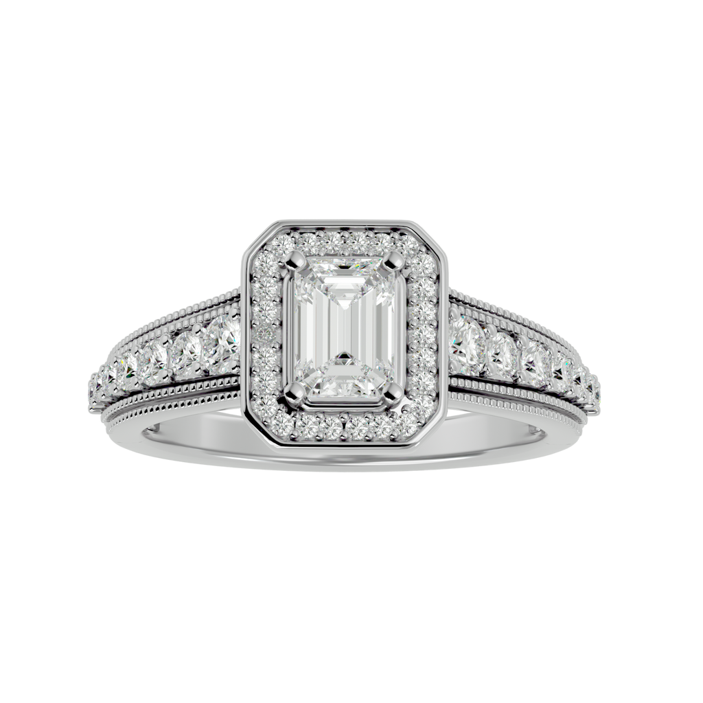 Nora Diamond Halo Ring